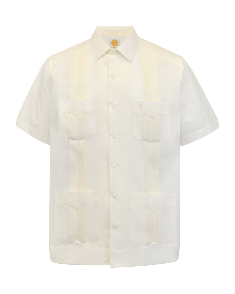 Manchester Guayabera Lisa Algodón y Poliéster - Manchester