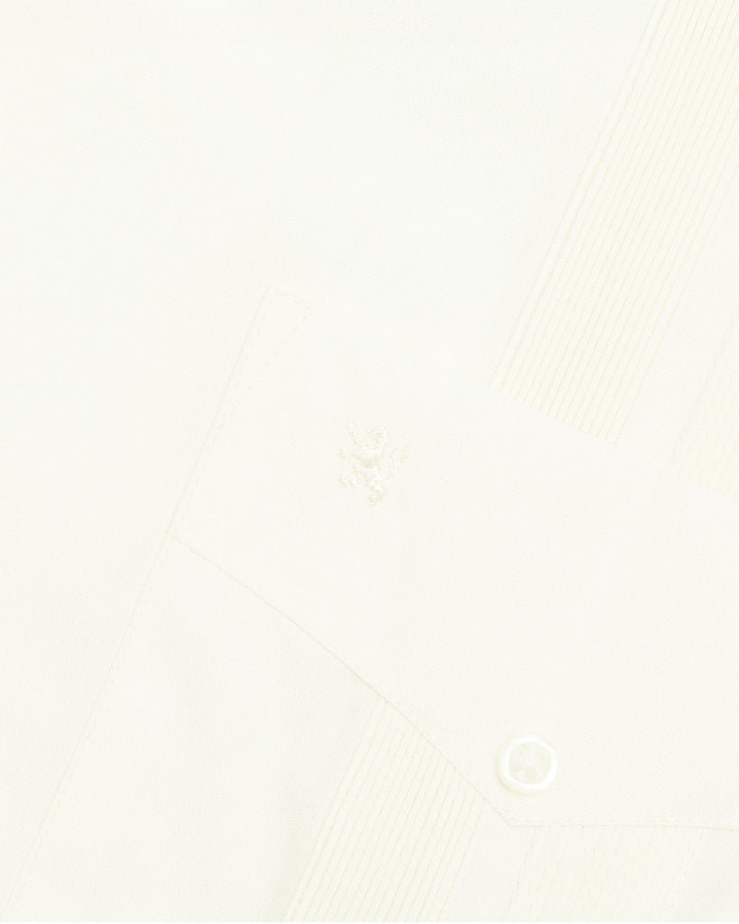 Manchester Guayabera Lisa Algodón y Poliéster - Manchester