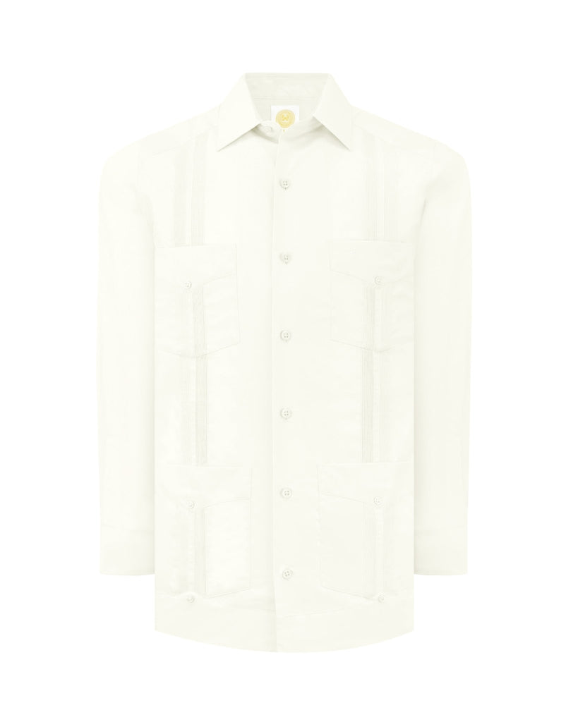 Manchester Guayabera Lisa Algodón y Poliéster - Manchester