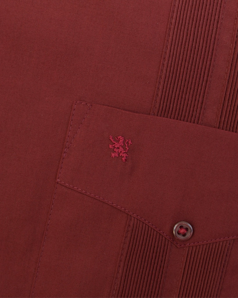 Manchester Guayabera Lisa Algodón y Poliéster - Manchester