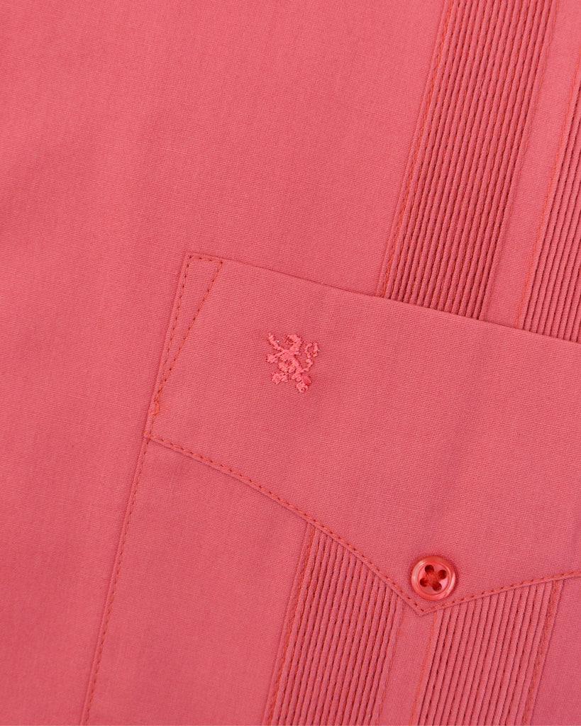 Manchester Guayabera Lisa Algodón y Poliéster - Manchester