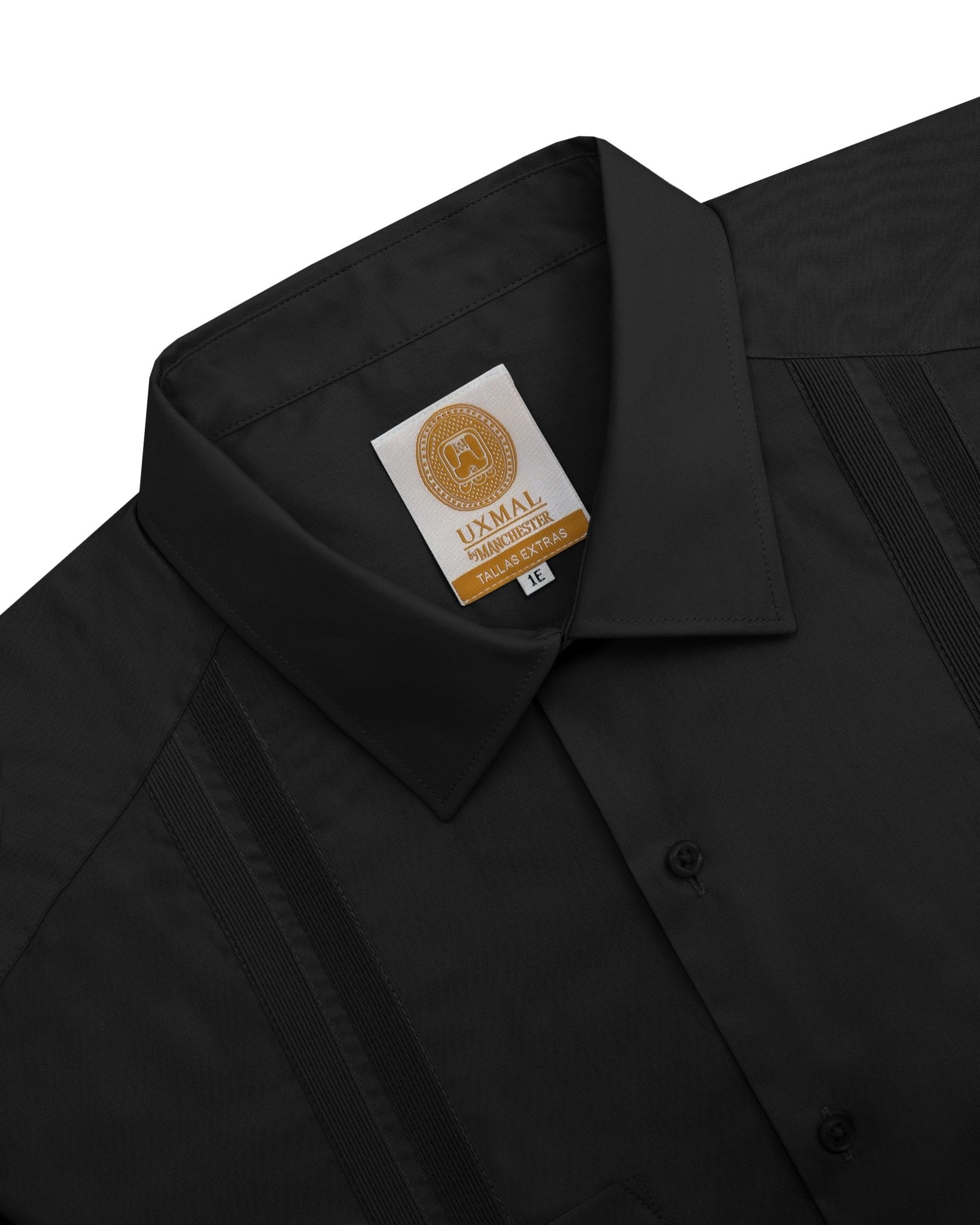 Manchester Guayabera Lisa Big and Tall Algodón y Poliéster - Manchester