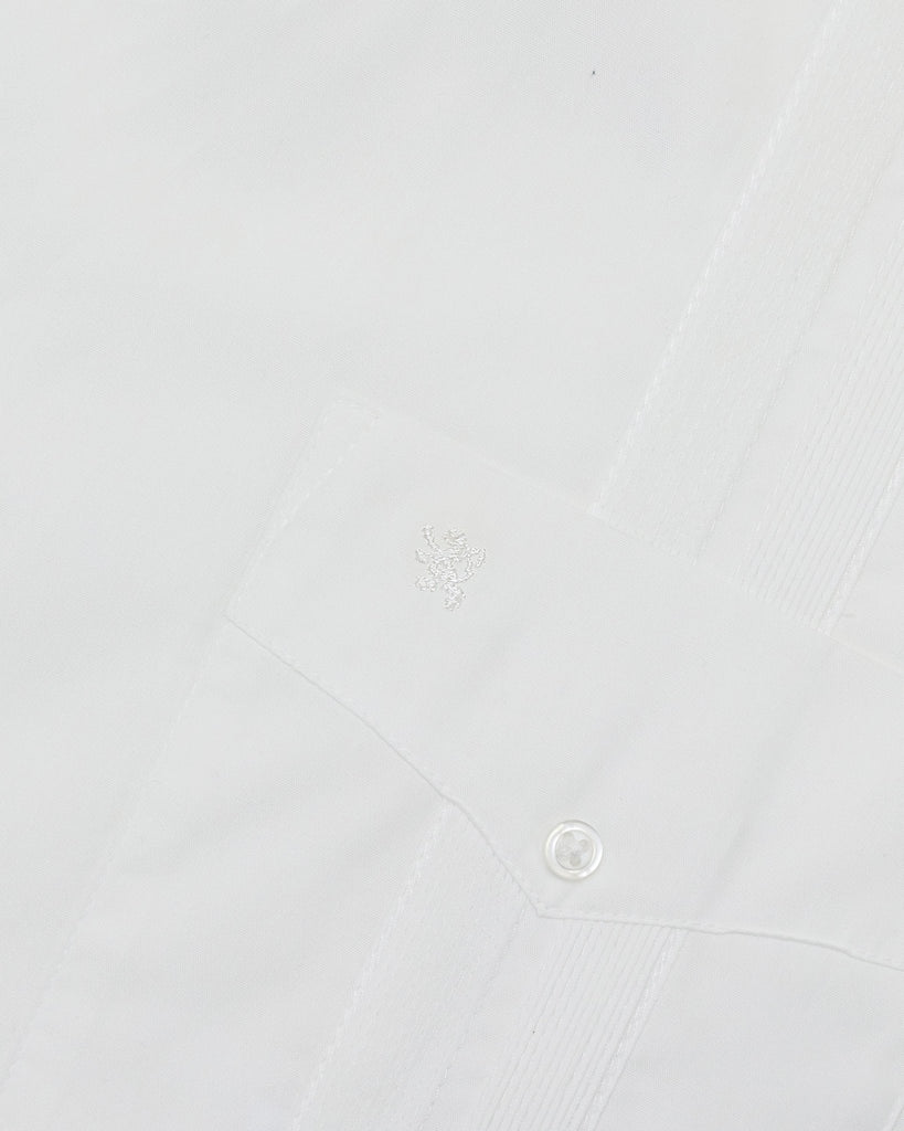 Manchester Guayabera Lisa Big and Tall Algodón y Poliéster - Manchester