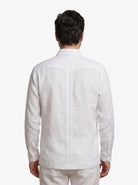 Manchester Guayabera Lisa Big and Tall Algodón y Poliéster - Manchester