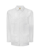 Manchester Guayabera Lisa Big and Tall Algodón y Poliéster - Manchester