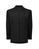 Manchester Guayabera Lisa con Puño Convertible de Lino - Manchester