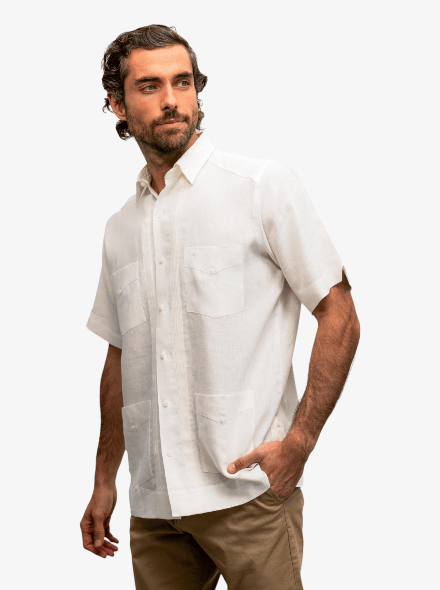 Manchester Guayabera Lisa Lino - Manchester