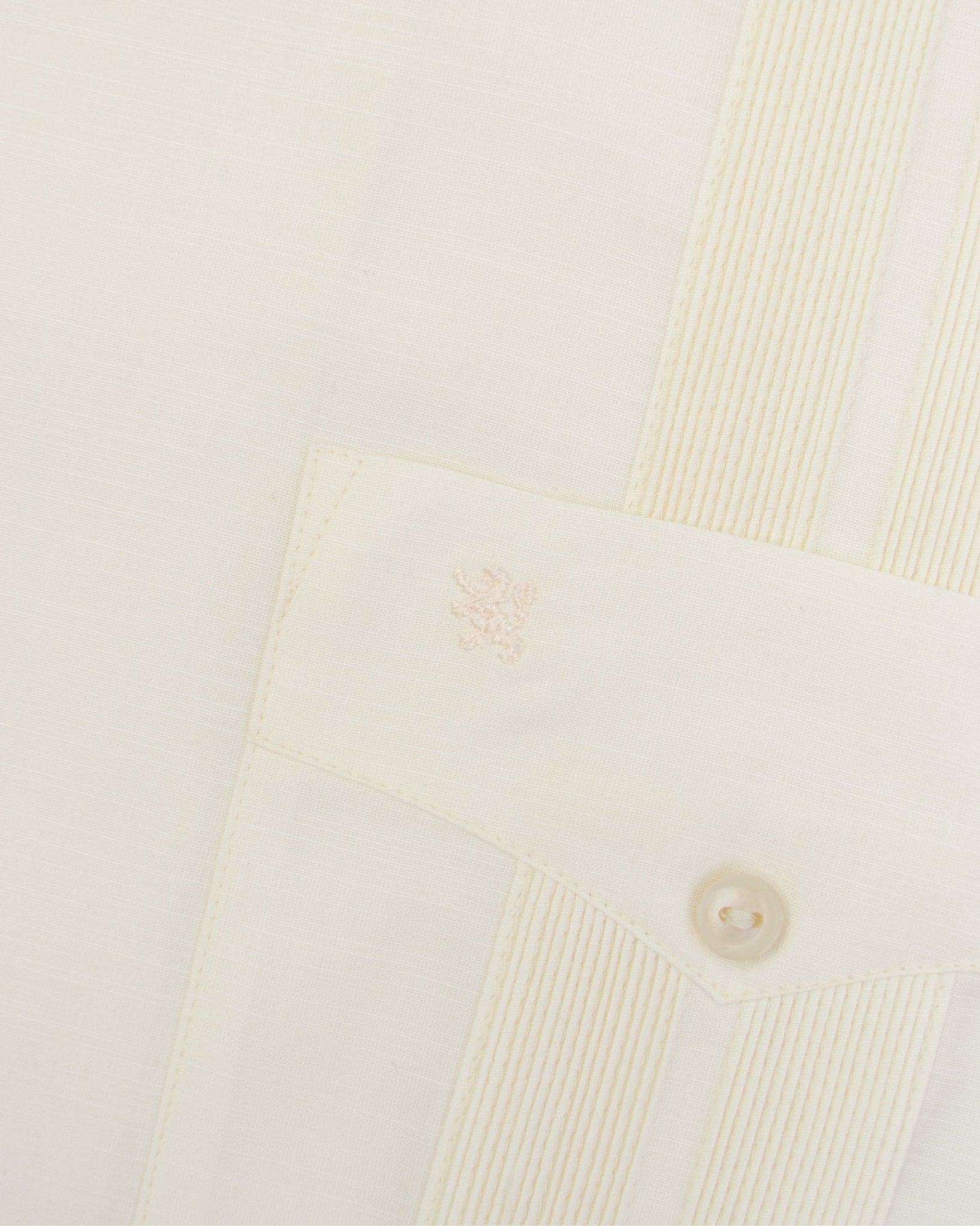 Manchester Guayabera Lisa Poliéster y Algodón - Manchester