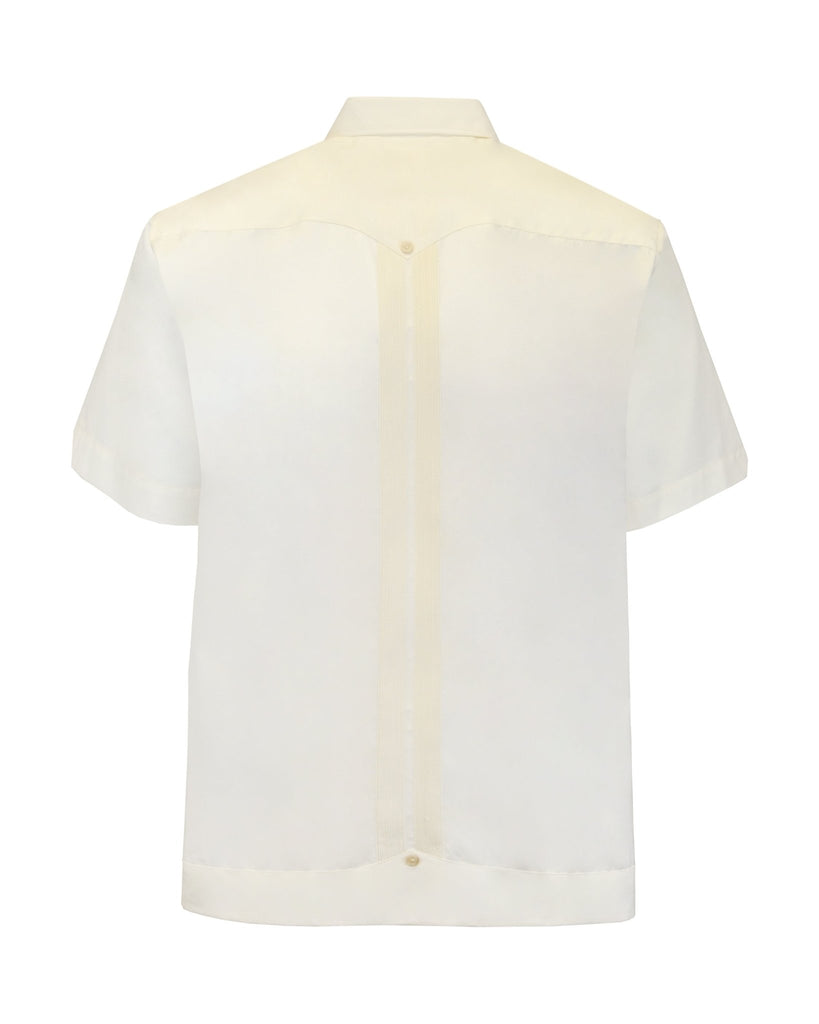 Manchester Guayabera Lisa Poliéster y Algodón - Manchester