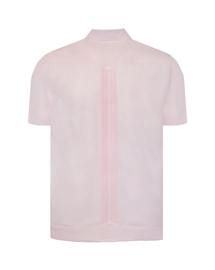 Manchester Guayabera Lisa Poliéster y Algodón - Manchester