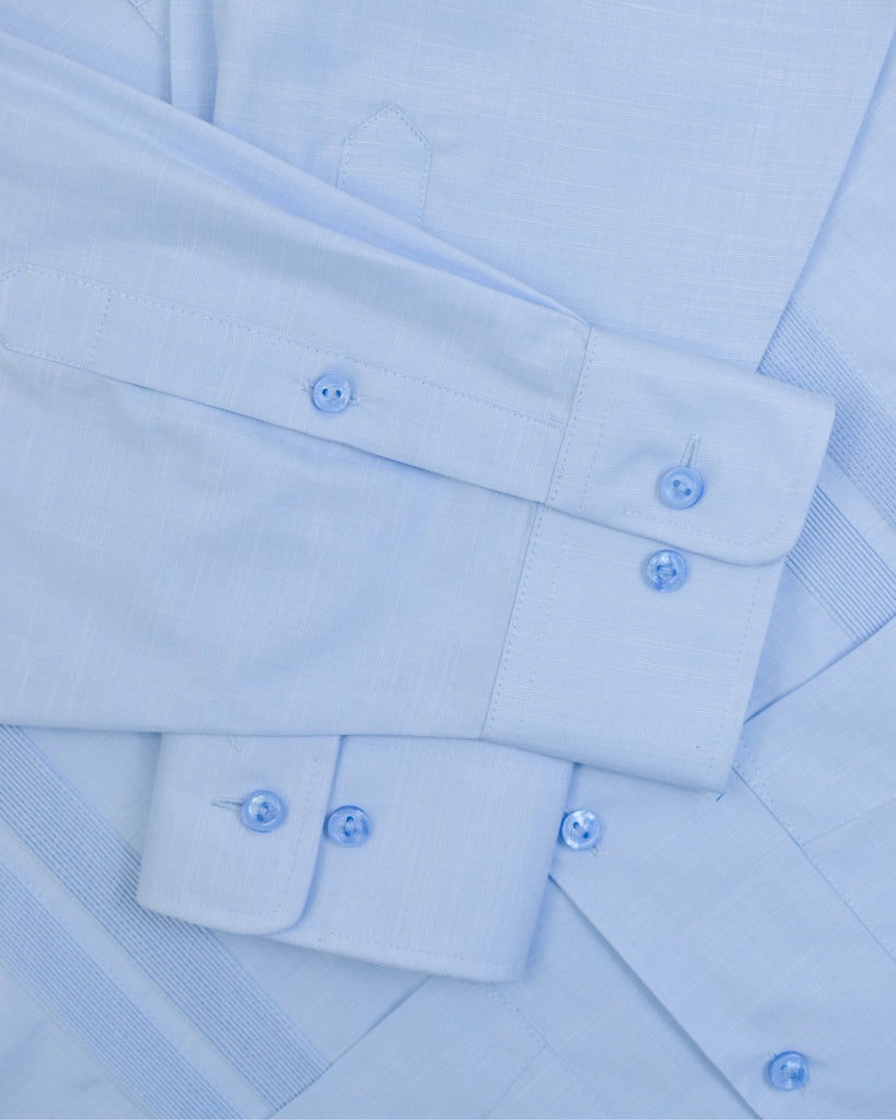 Manchester Guayabera Lisa Poliéster y Algodón - Manchester