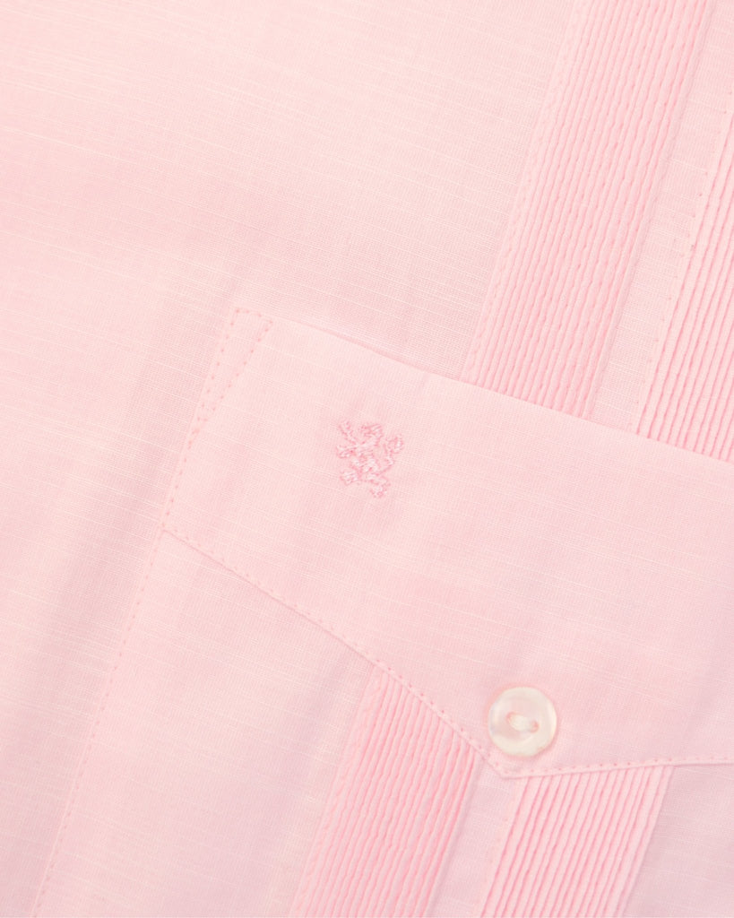 Manchester Guayabera Lisa Poliéster y Algodón - Manchester