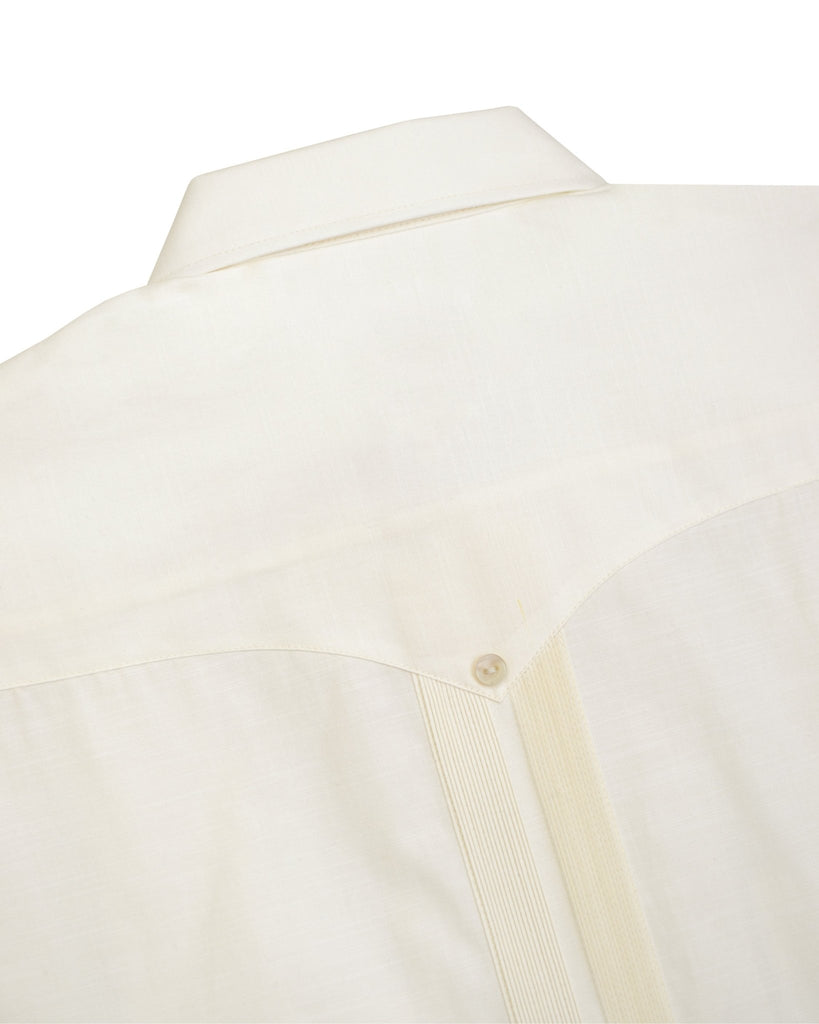 Manchester Guayabera Lisa Poliéster y Algodón - Manchester