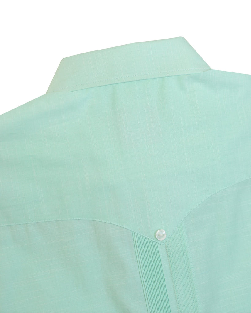 Manchester Guayabera Lisa Poliéster y Algodón - Manchester