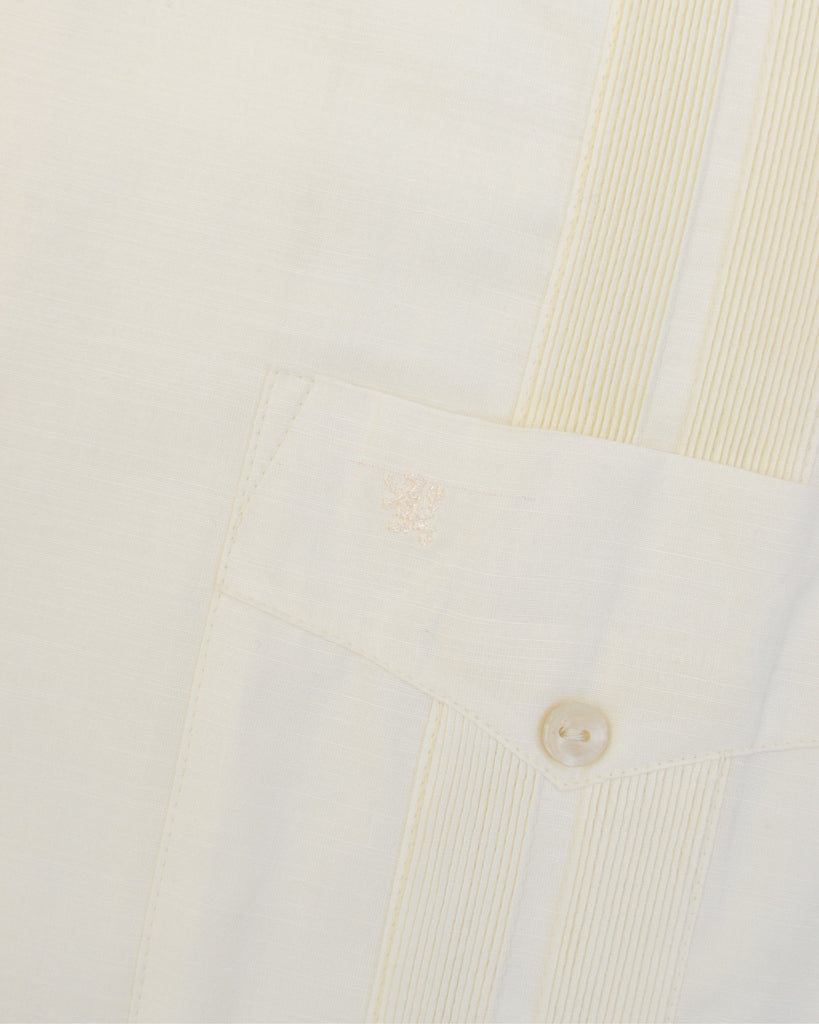 Manchester Guayabera Lisa Poliéster y Algodón - Manchester