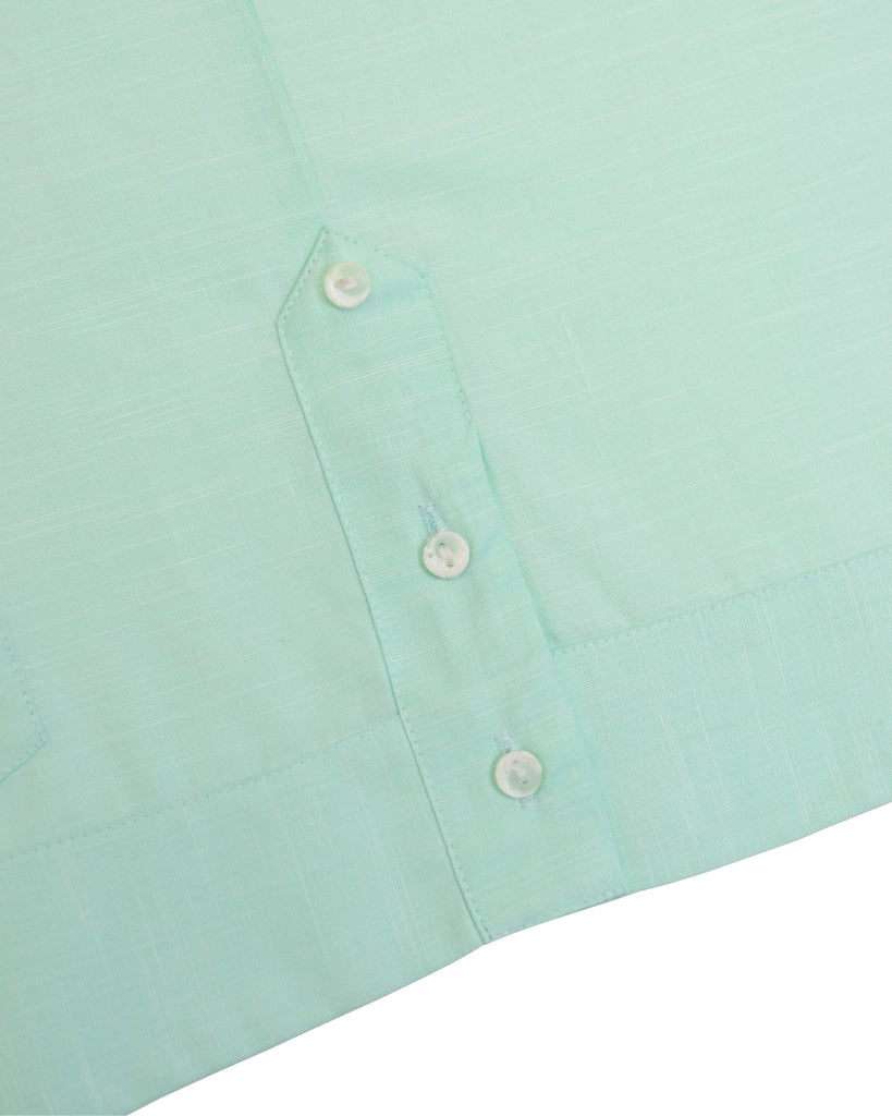 Manchester Guayabera Lisa Poliéster y Algodón - Manchester