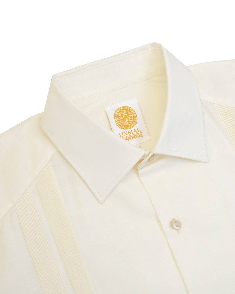 Manchester Guayabera Lisa Poliéster y Algodón - Manchester
