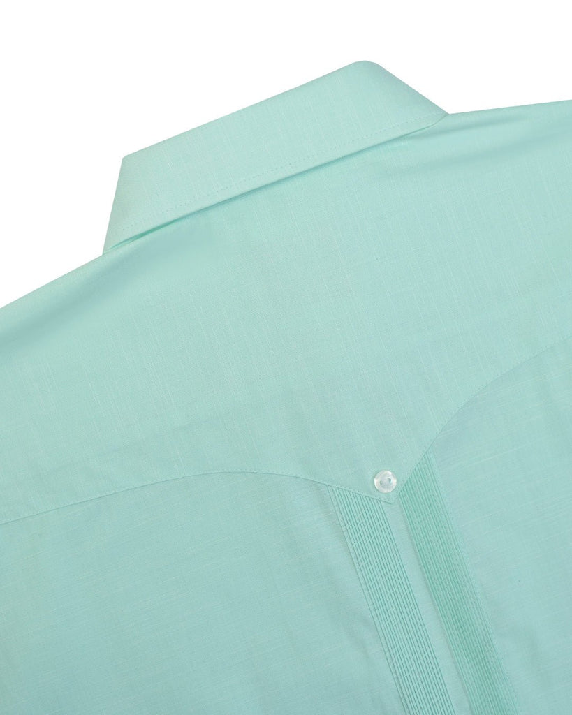 Manchester Guayabera Lisa Poliéster y Algodón - Manchester