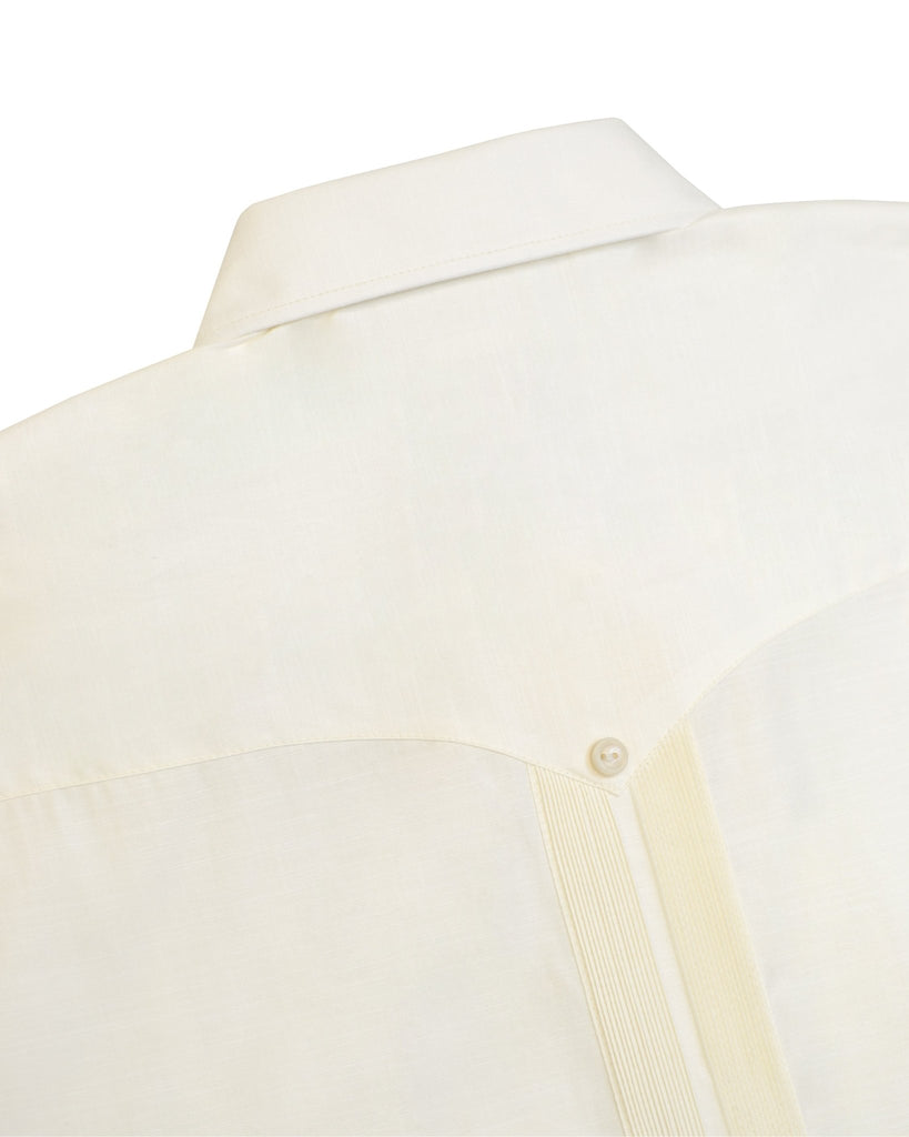 Manchester Guayabera Lisa Poliéster y Algodón - Manchester