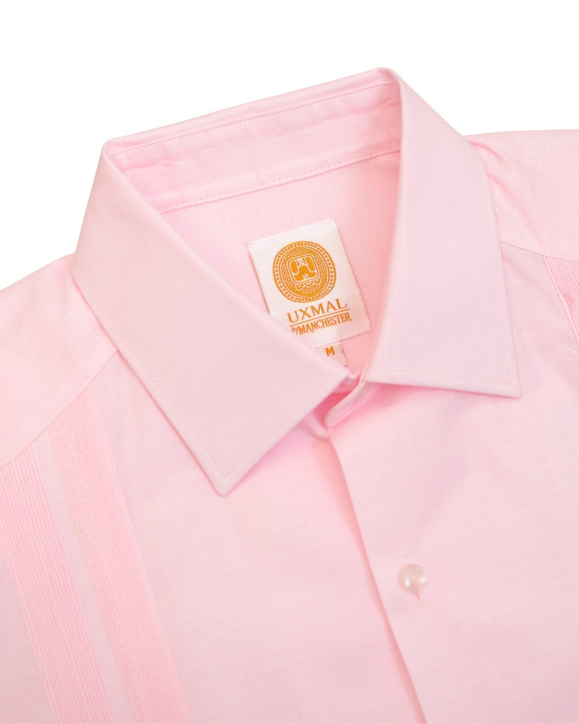 Manchester Guayabera Lisa Poliéster y Algodón - Manchester