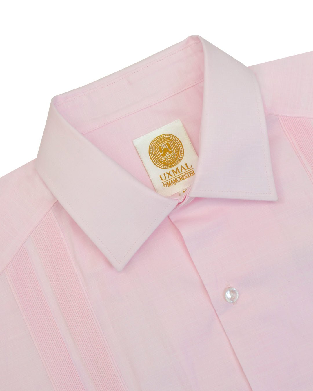 Manchester Guayabera Lisa Poliéster y Algodón - Manchester