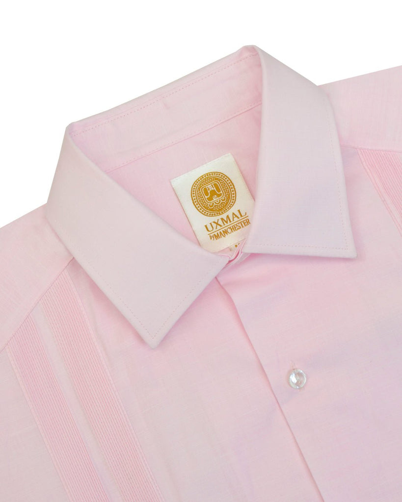 Manchester Guayabera Lisa Poliéster y Algodón - Manchester