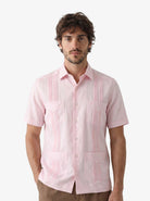 Manchester Guayabera Lisa Poliéster y Algodón - Manchester