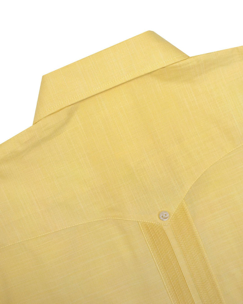 Manchester Guayabera Lisa Poliéster y Algodón - Manchester