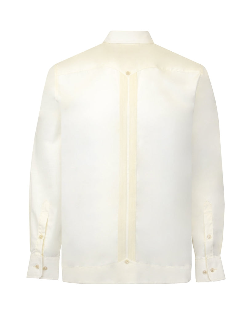 Manchester Guayabera Lisa Poliéster y Algodón - Manchester