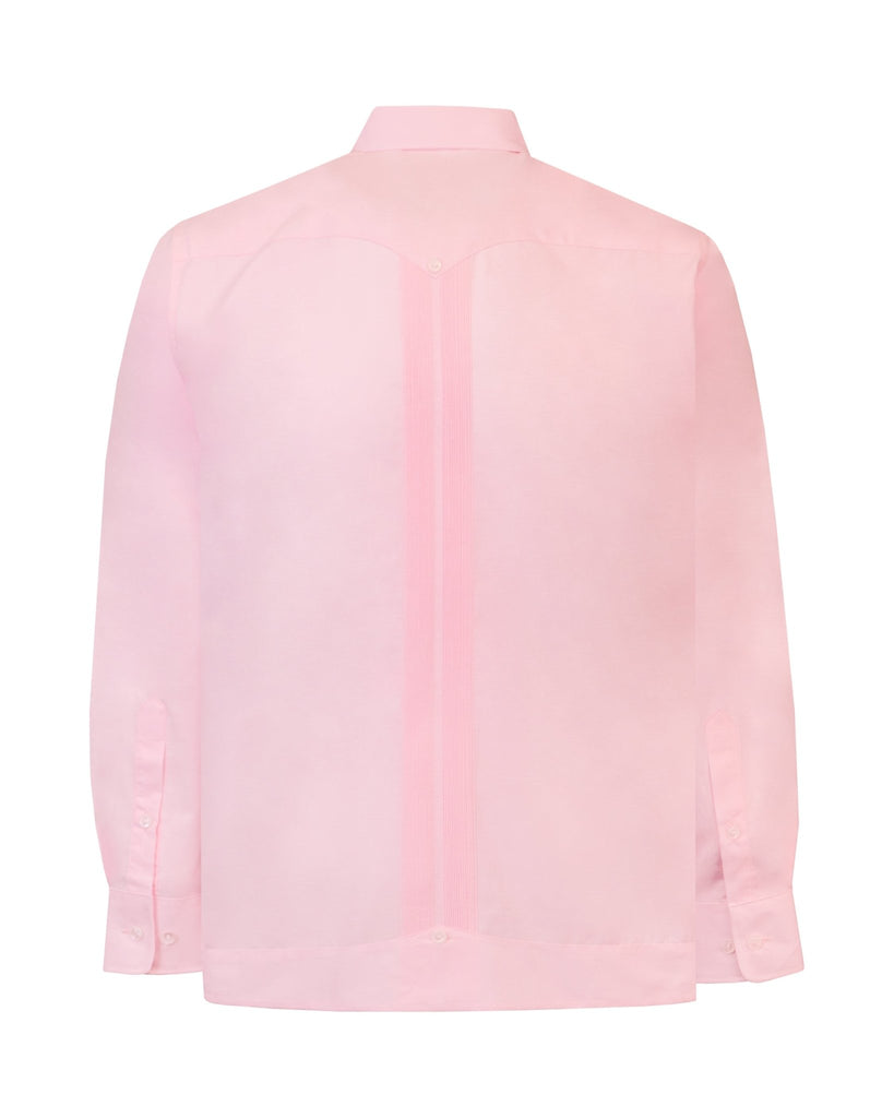 Manchester Guayabera Lisa Poliéster y Algodón - Manchester