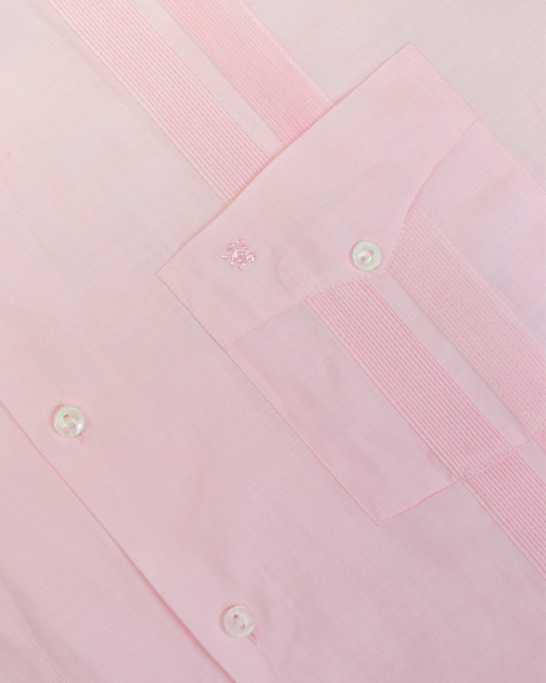 Manchester Guayabera Lisa Poliéster y Algodón - Manchester