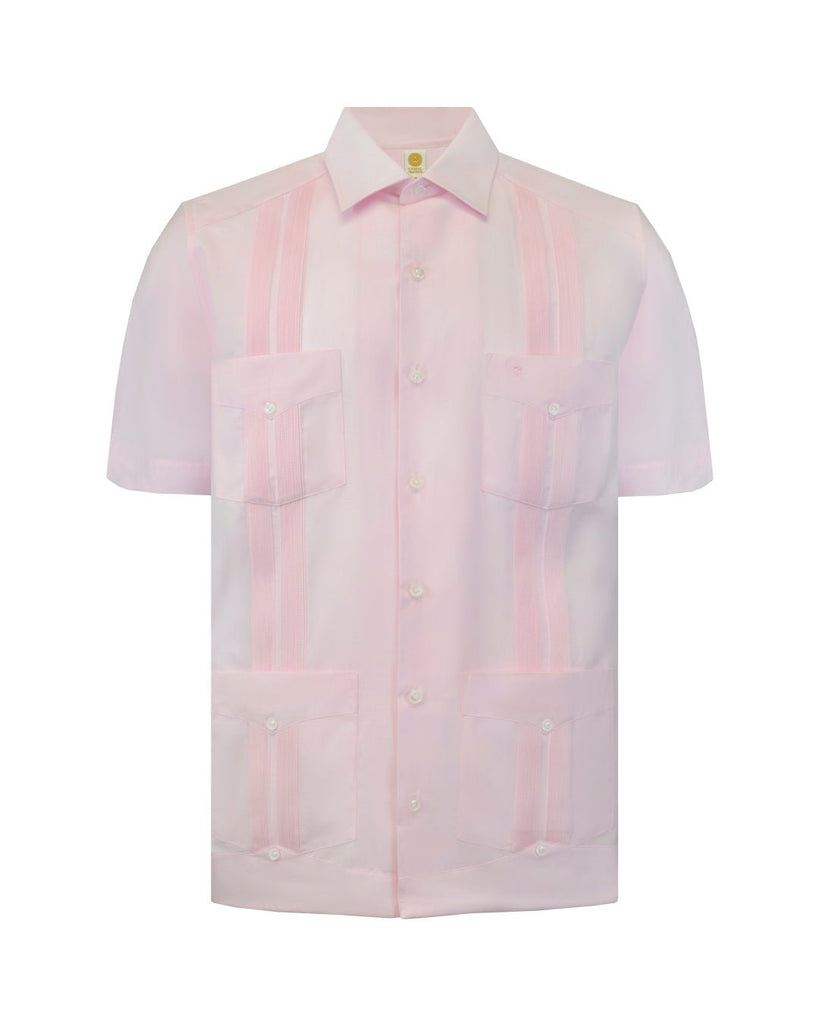 Manchester Guayabera Lisa Poliéster y Algodón - Manchester