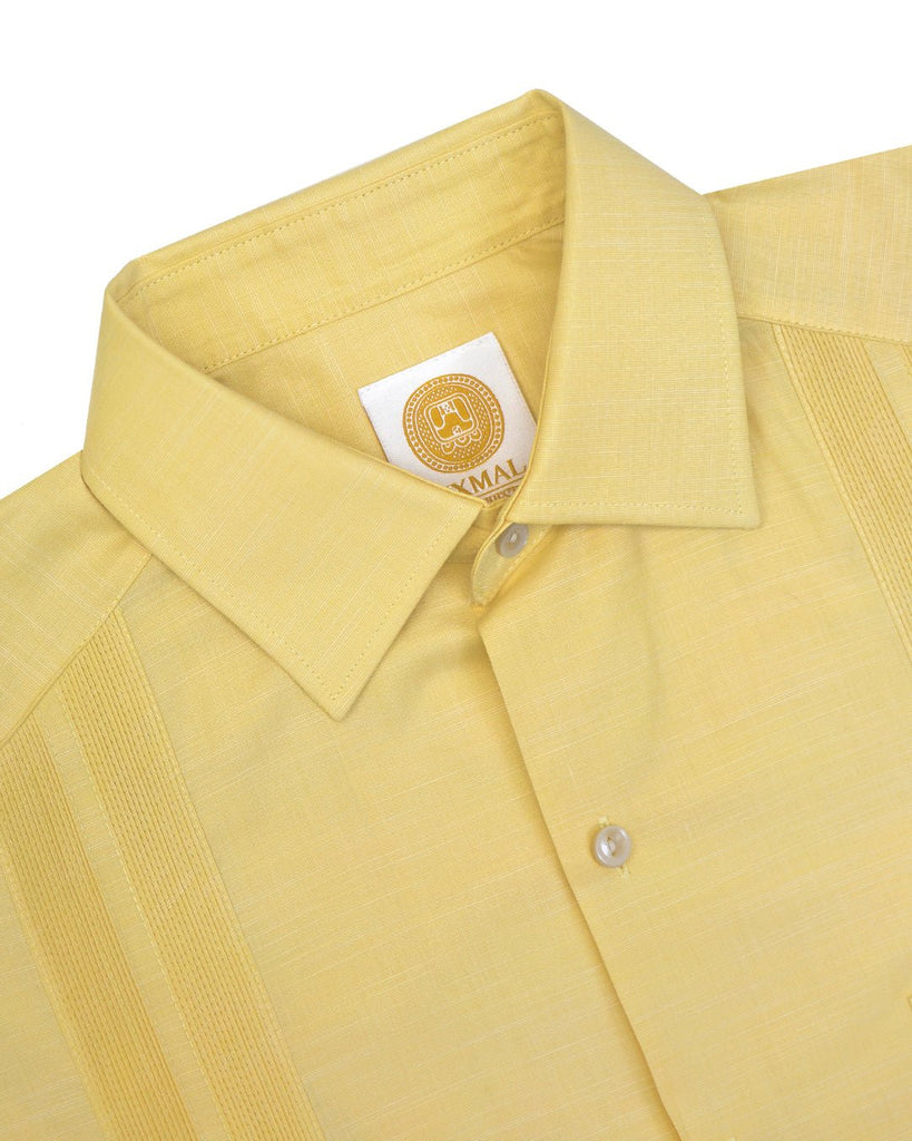 Manchester Guayabera Lisa Poliéster y Algodón - Manchester