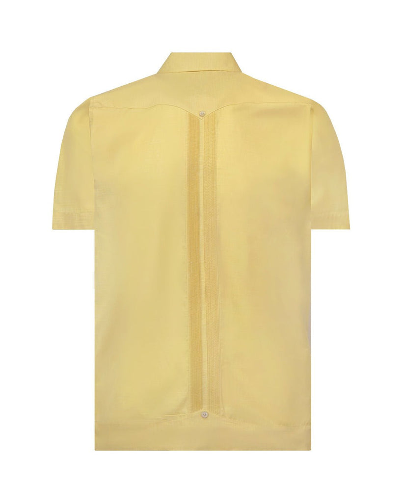 Manchester Guayabera Lisa Poliéster y Algodón - Manchester