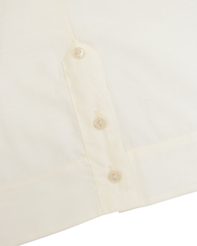 Manchester Guayabera Lisa Poliéster y Algodón - Manchester