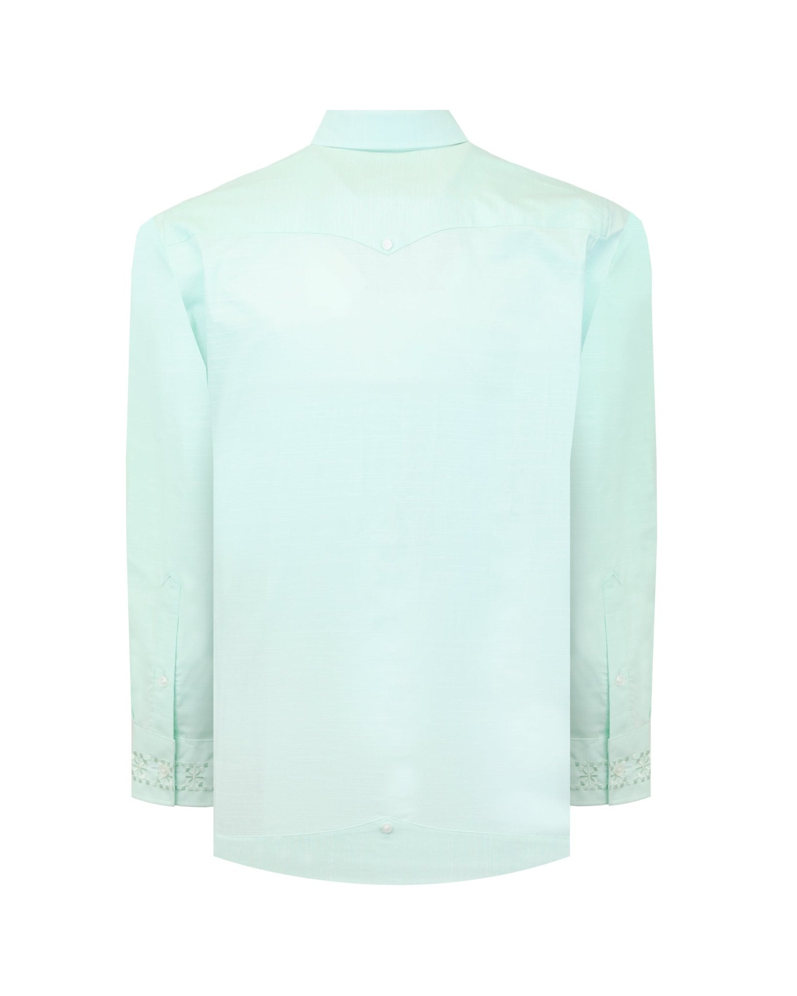 Manchester Guayabera Liso Algodón - Poliéster - Manchester