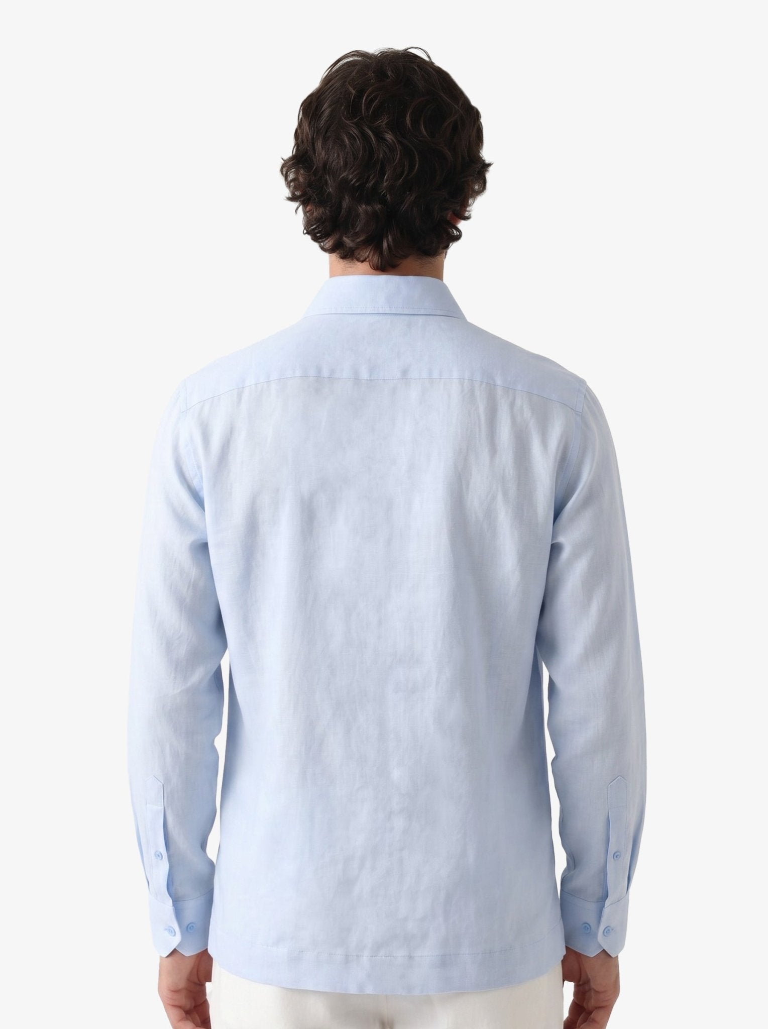 Manchester Guayabera Premium con Bordado Geométrico Elegante - Manchester