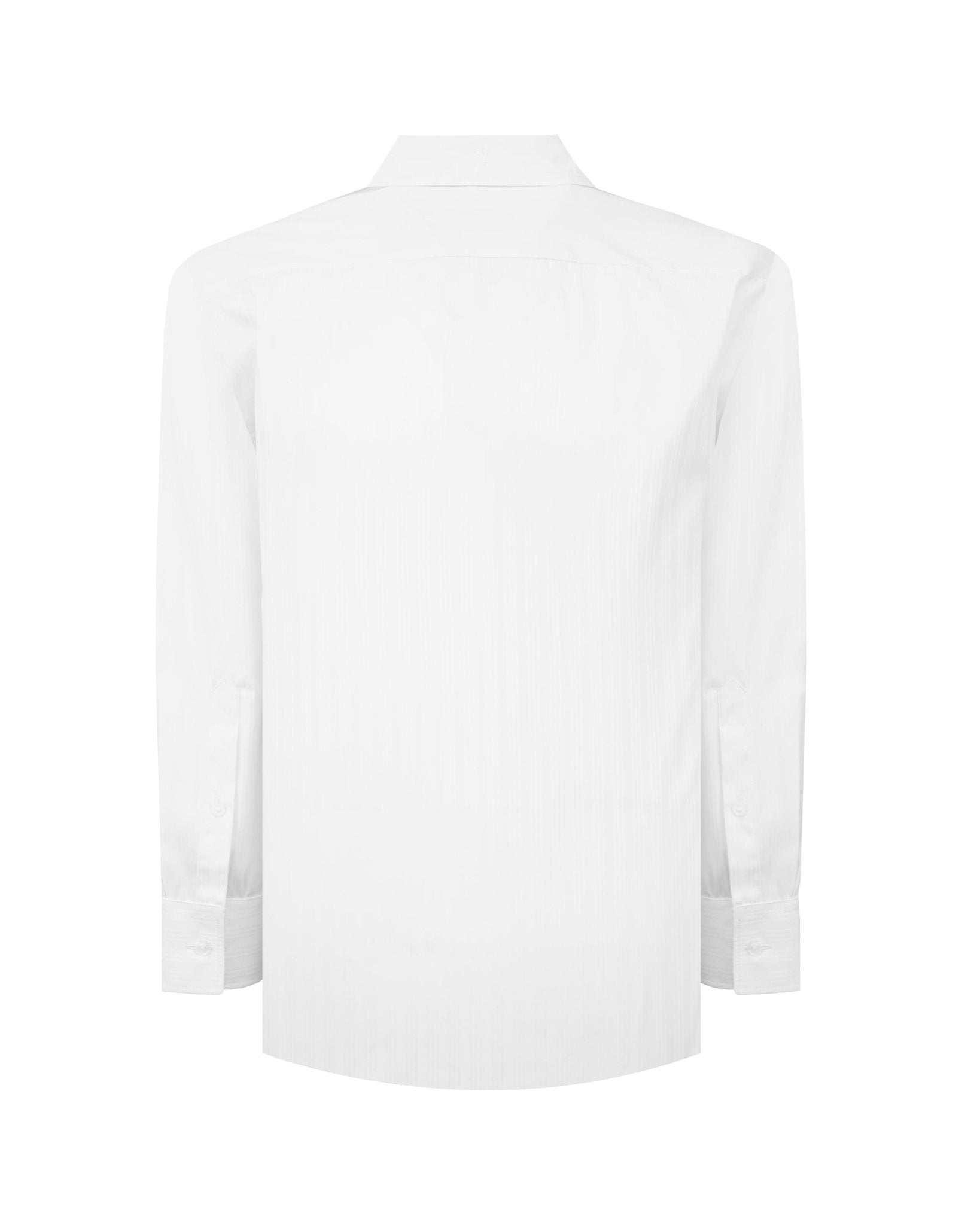 Manchester Guayabera Puño Convertible Alforzas Poliester - Algodón - Manchester
