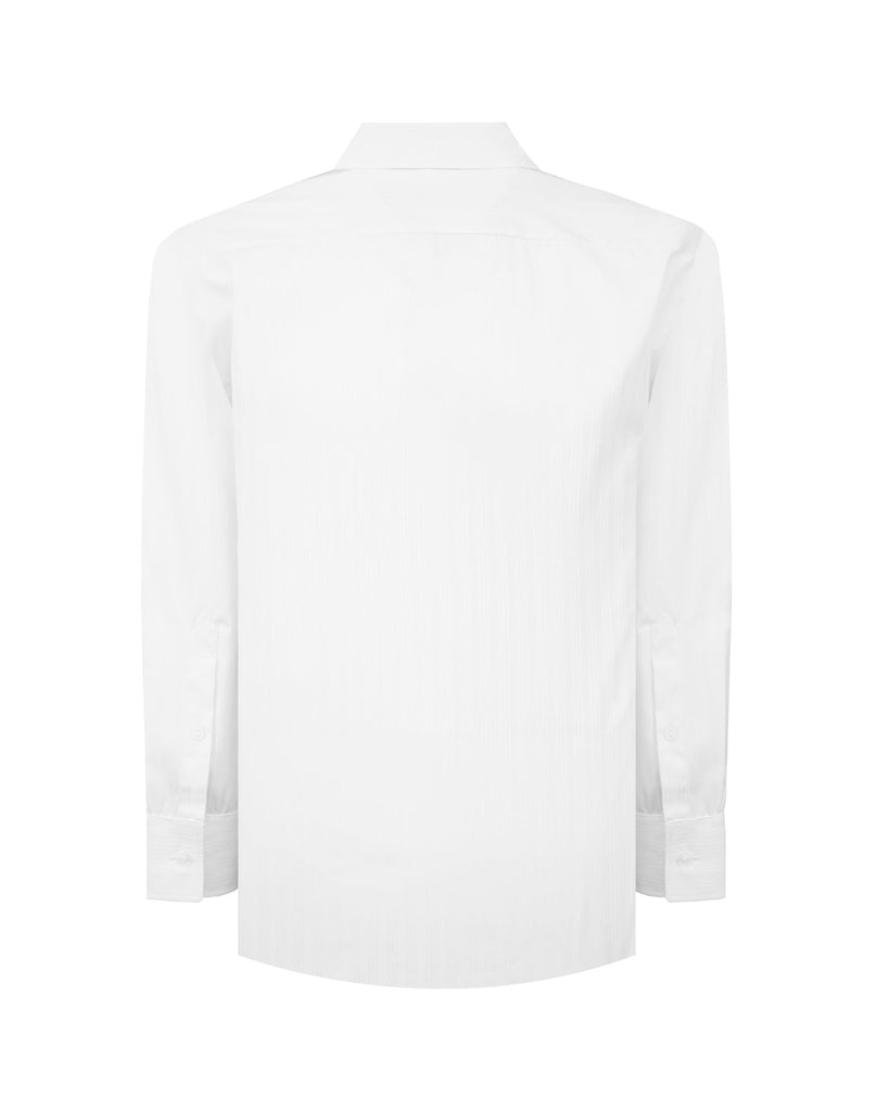 Manchester Guayabera Puño Convertible Alforzas Poliester - Algodón - Manchester