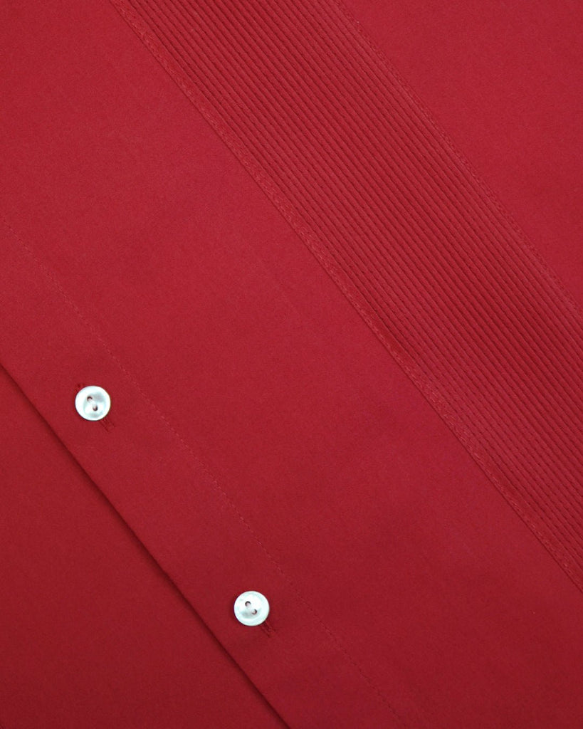 Manchester Guayabera sin Bolsas con Puño Convertible de Algodón y Poliéster - Manchester