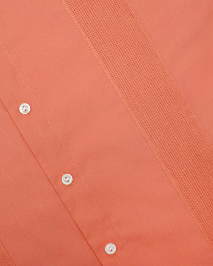 Manchester Guayabera sin Bolsas con Puño Convertible de Algodón y Poliéster - Manchester