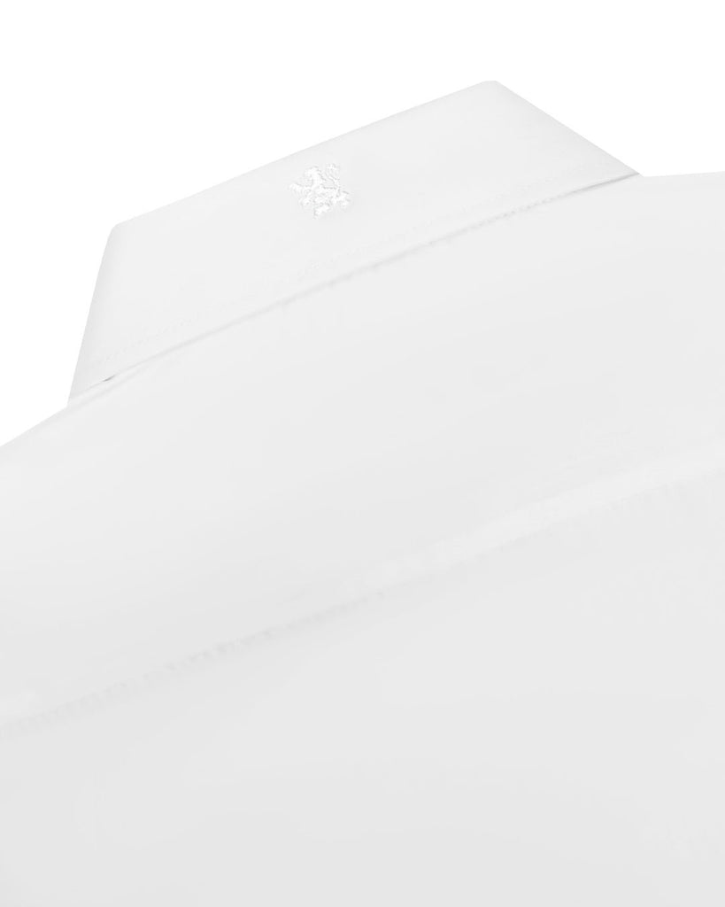 Manchester Guayabera sin Bolsas con Puño Convertible de Algodón y Poliéster - Manchester