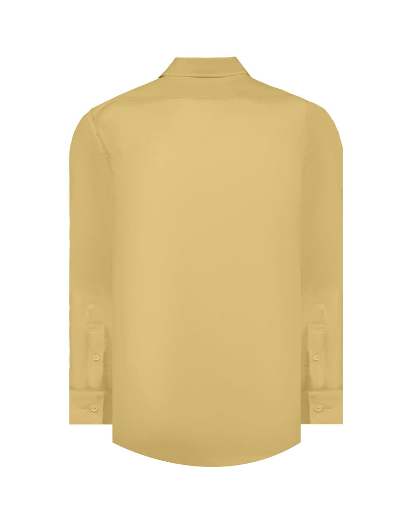 Manchester Guayabera sin Bolsas con Puño Convertible de Algodón y Poliéster - Manchester