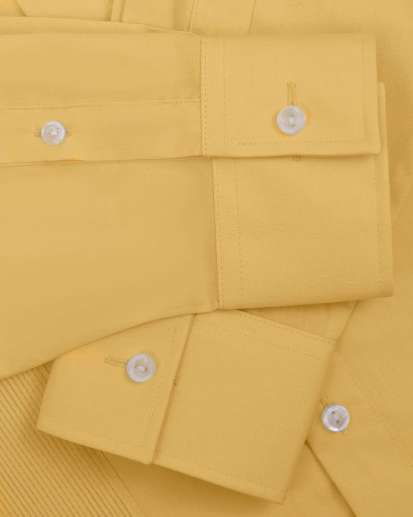 Manchester Guayabera sin Bolsas con Puño Convertible de Algodón y Poliéster - Manchester