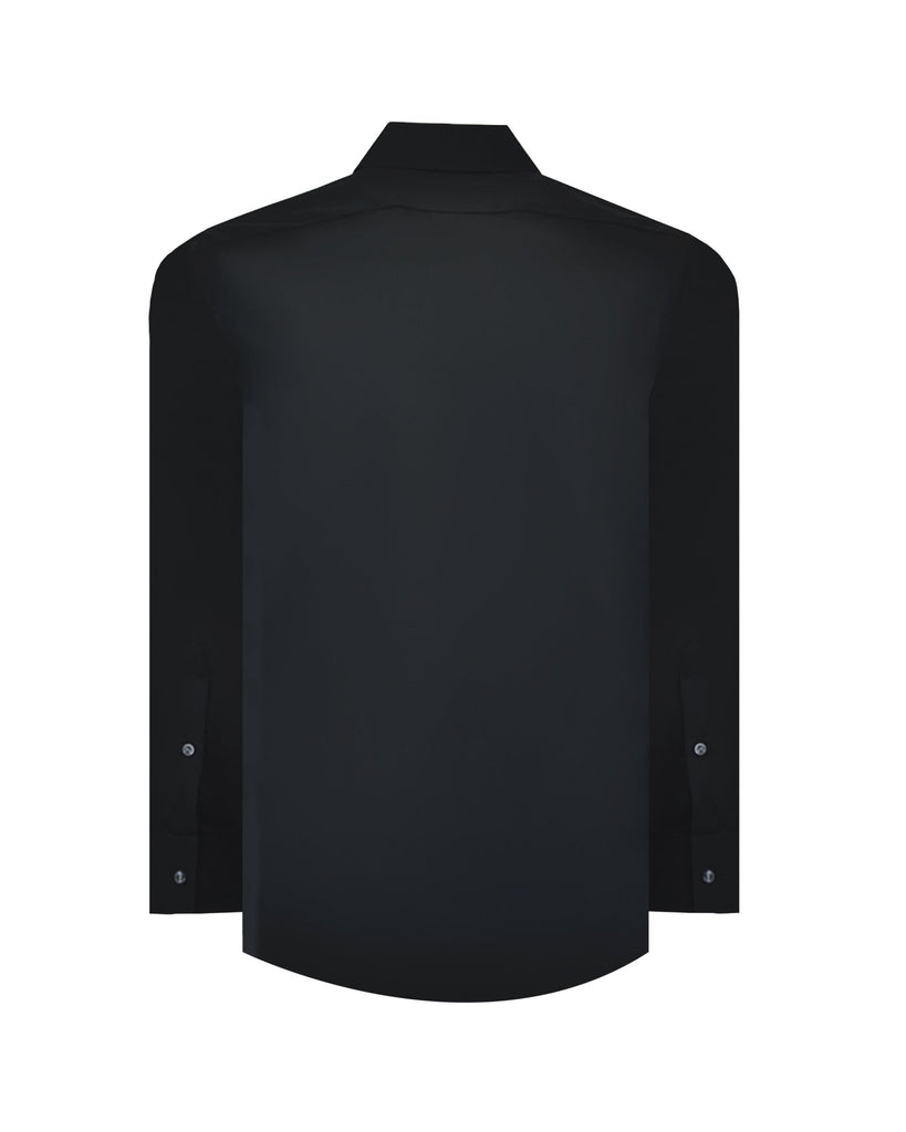 Manchester Guayabera sin Bolsas con Puño Convertible de Algodón y Poliéster - Manchester