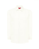 Manchester Guayabera sin Bolsas Slim Fit con Puño Convertible de Lino - Manchester