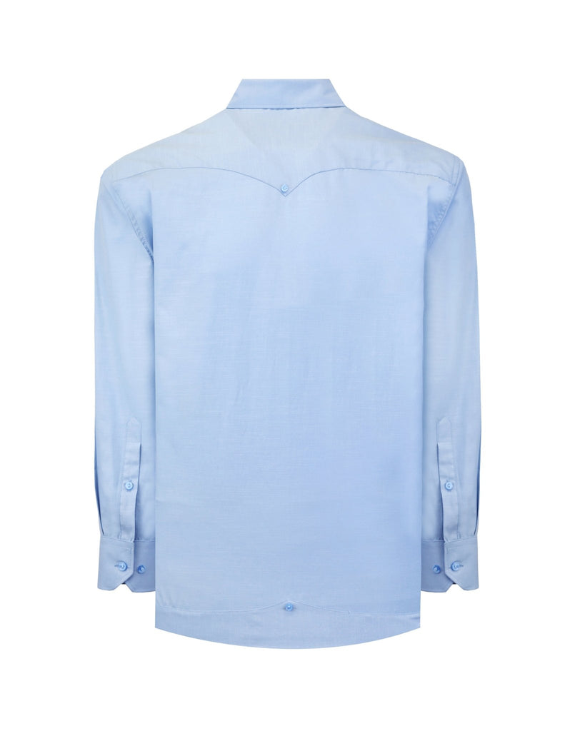 Manchester Guayabera Slim Fit Algodón - Poliéster - Manchester