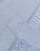 Manchester Guayabera Slim Fit Algodón - Poliéster - Manchester