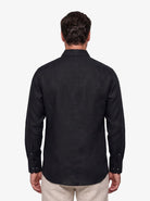 Manchester Guayabera Slim Fit Lino Bordado Elegante - Manchester