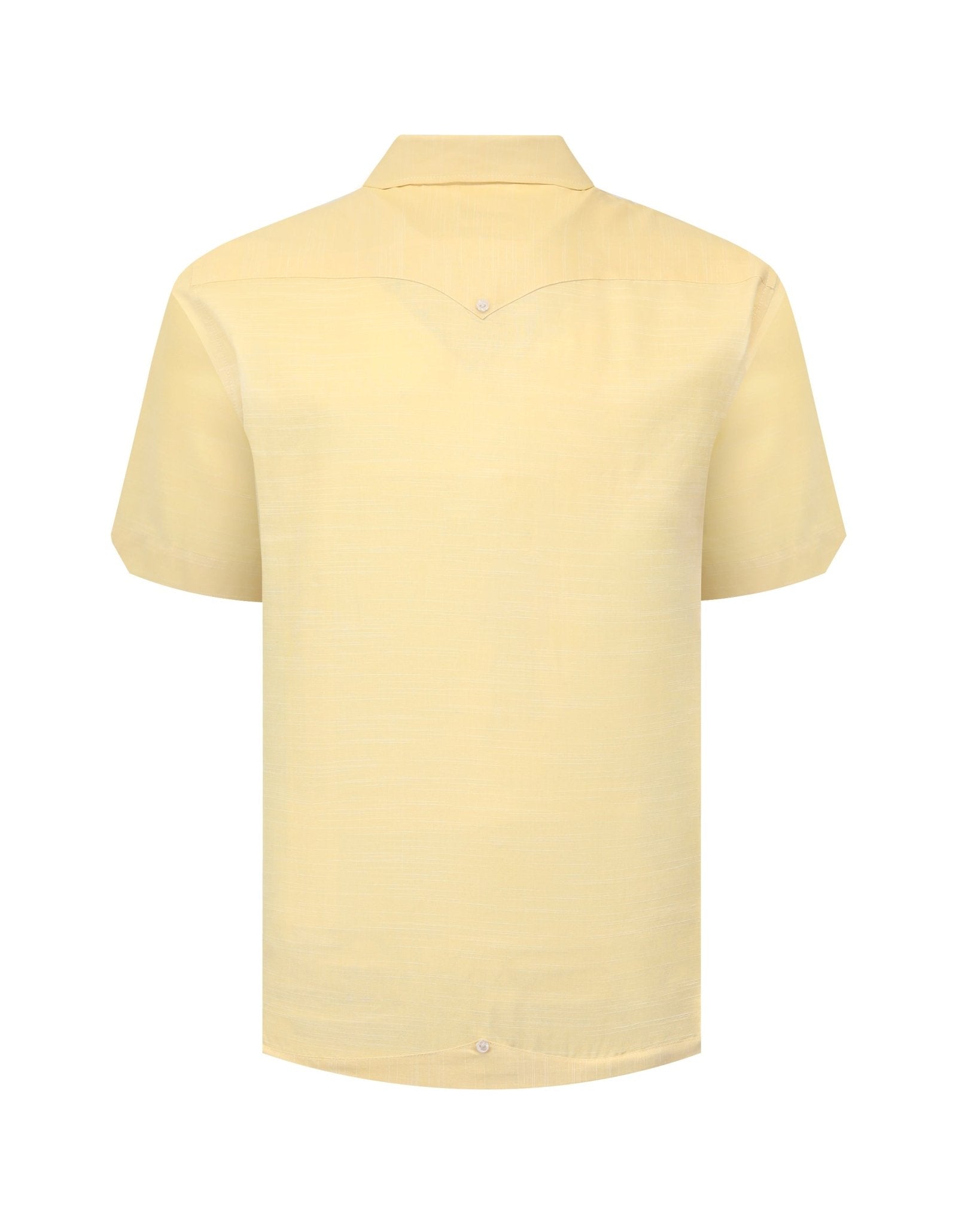 Manchester Guayabera Tradicional Alforzas Bordado Vertical - Manchester